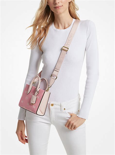 mirella small logo crossbody bag